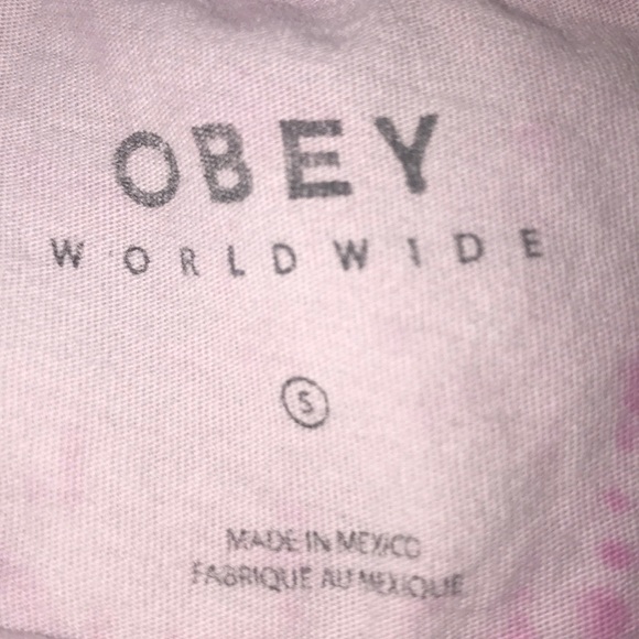 Pink Obey Shirt!! - Picture 3 of 3